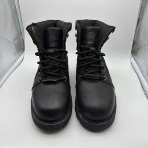 Harley Davidson Radbourne D87108 Black Leather Motorcycle Combat Boots Wms 7.5